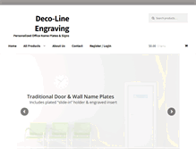 Tablet Screenshot of deco-line.com